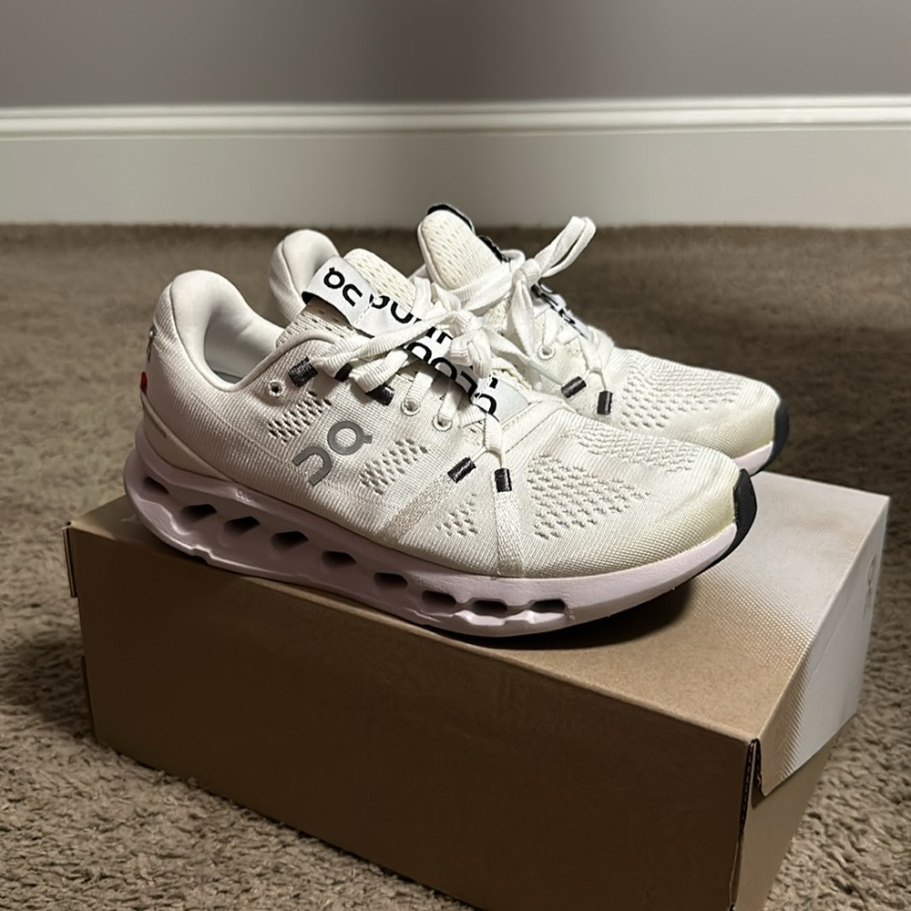 W's Cloudsurfer White/Frost 6.5